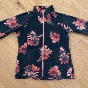 Columbia Large 14/16 girls zip up sweater